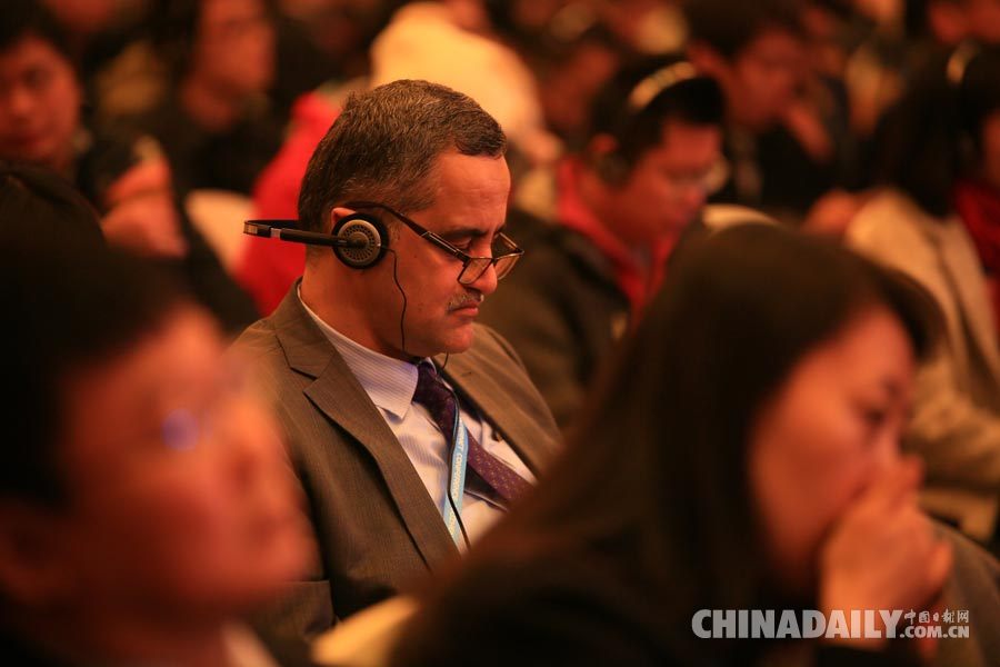 會場花絮：論壇上聽會的外國嘉賓