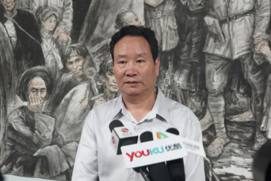 《紀念紅軍長征80周年全國名家書畫藝術大展》大稿審核會在京舉行