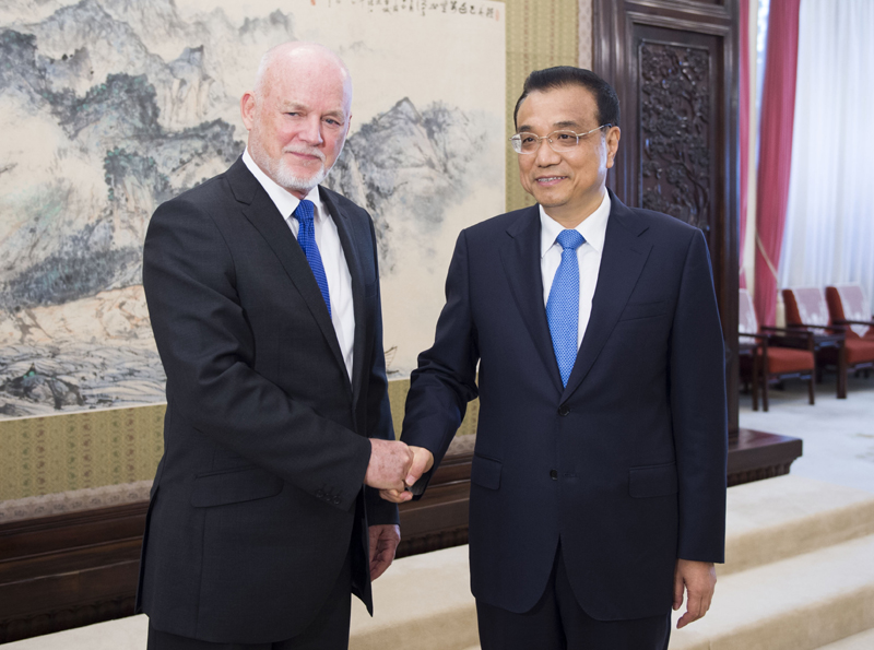 李克強會見聯大主席:共同應對人類面臨的各項挑戰