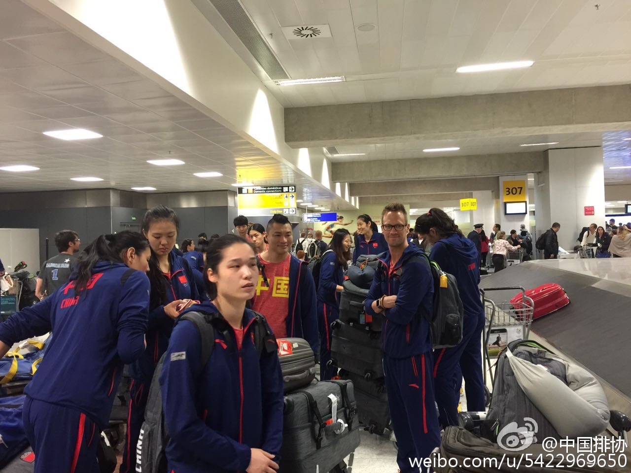 女排順利飛抵里約 圣保羅訓練營賽前忙備戰