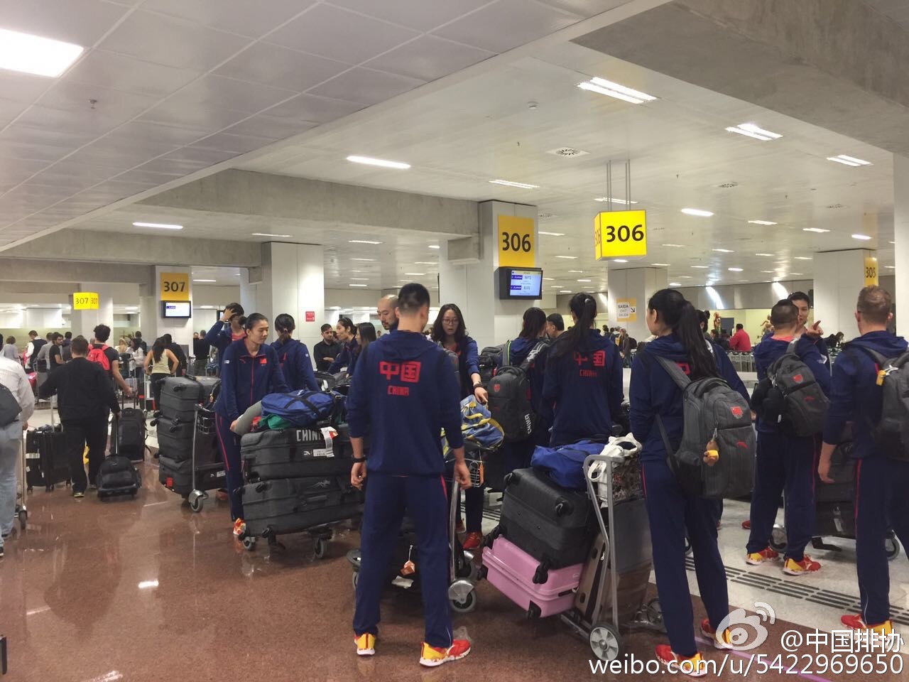 女排順利飛抵里約 圣保羅訓(xùn)練營賽前忙備戰(zhàn)