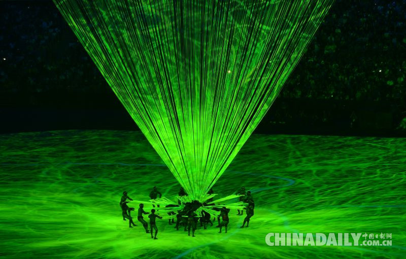 第31屆里約奧運(yùn)會開幕式舉行