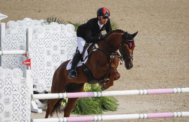 混血馬術(shù)選手華天與“堂.熱內(nèi)盧”奧運(yùn)會(huì)第8！