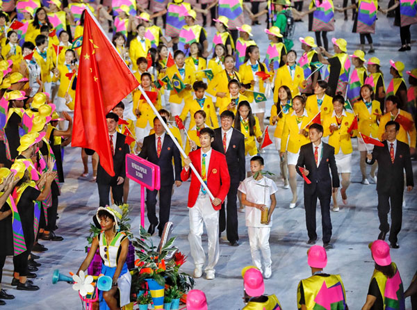 “西紅柿炒雞蛋”入場服火了! 中國隊竟然穿了三屆奧運