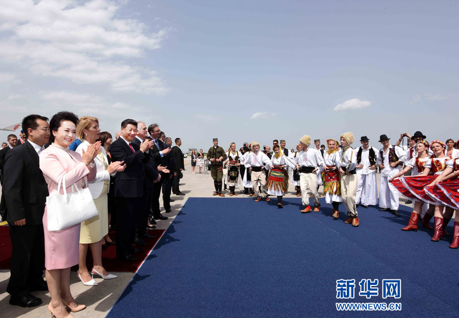 習近平出訪塞爾維亞精彩圖集