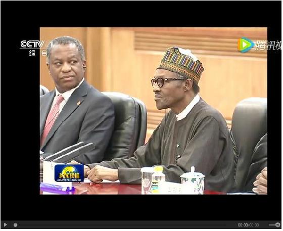 習近平同尼日利亞總統布哈里舉行會談