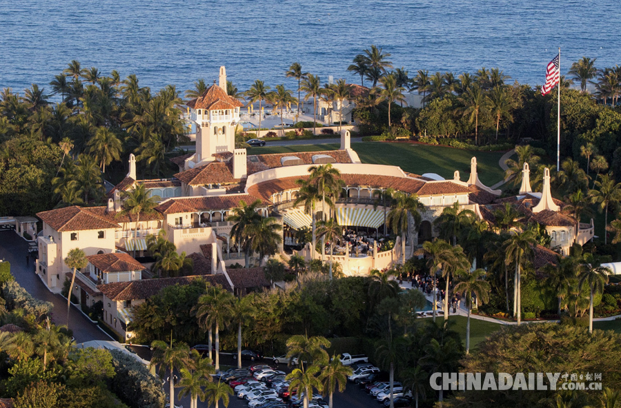 組圖：探訪中美元首即將會晤的海湖山莊
