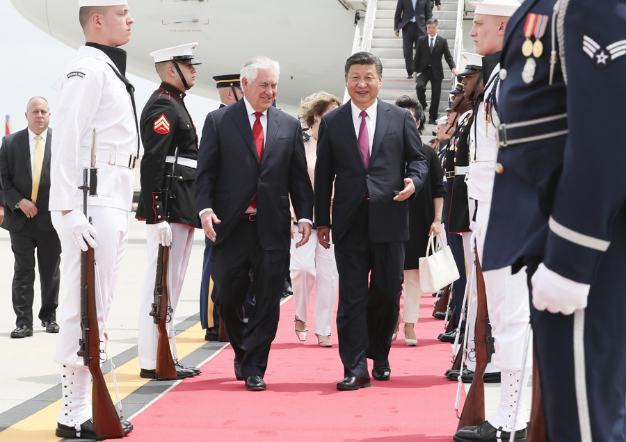 習(xí)近平抵達(dá)美國(guó)佛羅里達(dá)州 將同特朗普舉行中美元首會(huì)晤