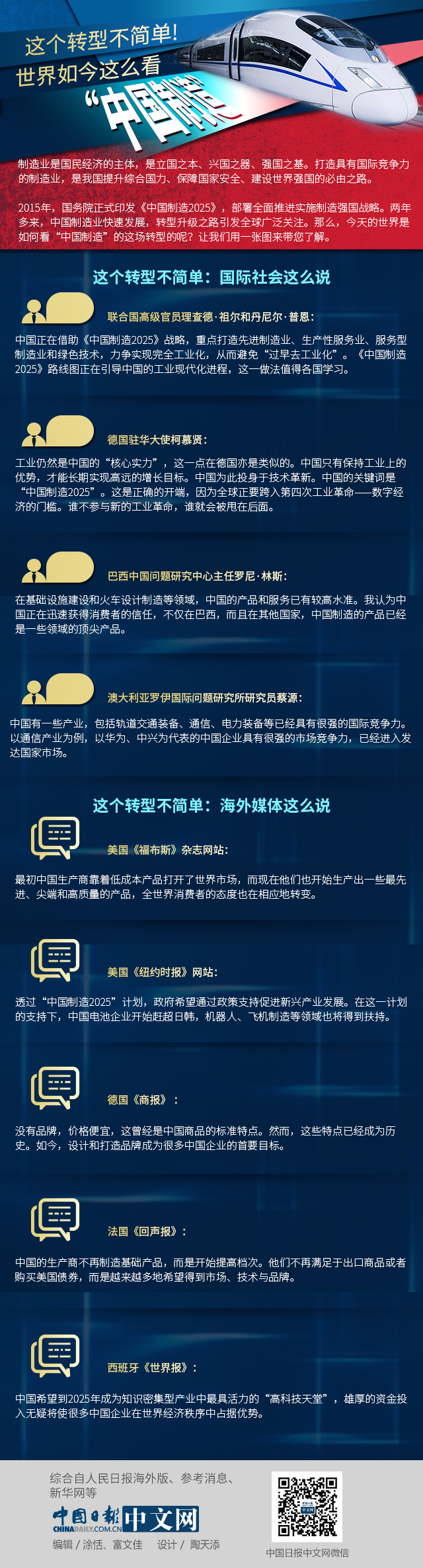 這個轉型不簡單！世界如今這么看“中國制造”