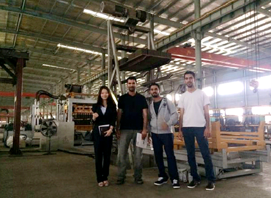 群峰磚機中東受熱捧,實力證明“中國制造”