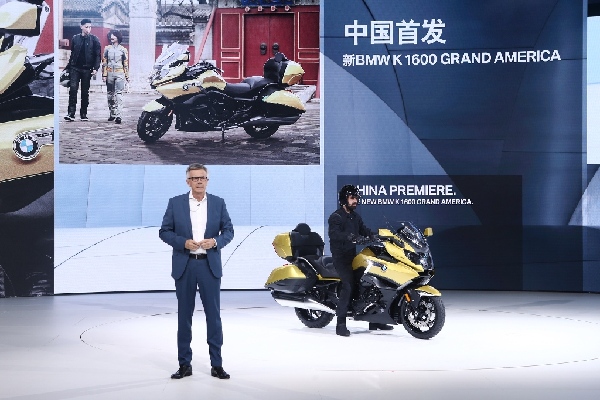 新BMW K1600 Grand America首發亮相2018北京車展
