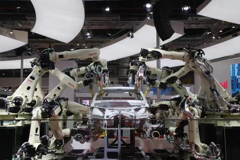 進博會智能及高端裝備展區精彩紛呈