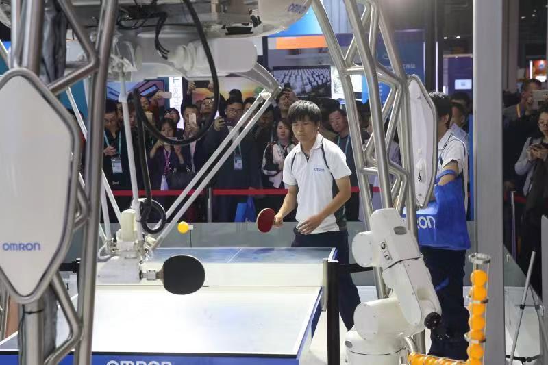 進博會智能及高端裝備展區精彩紛呈