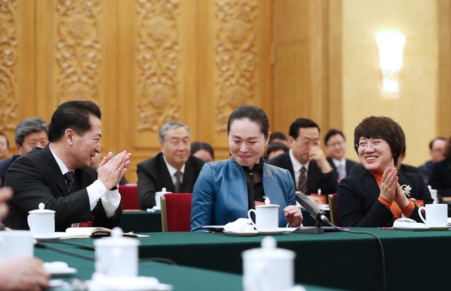 兩會上的女代表委員們：認真履職 一展風采