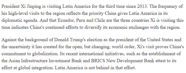 【老外談】哥斯達(dá)黎加學(xué)者:打造可靠的中拉伙伴關(guān)系,實(shí)現(xiàn)雙邊互利共贏