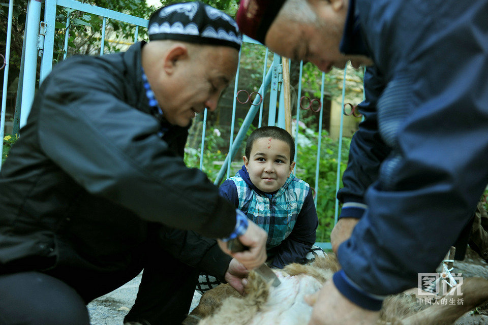 圖說中國人的生活：伊力扎提的古爾邦節
