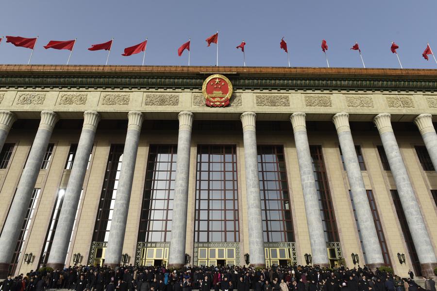 第十二屆全國人民代表大會(huì)第四次會(huì)議在北京人民大會(huì)堂開幕