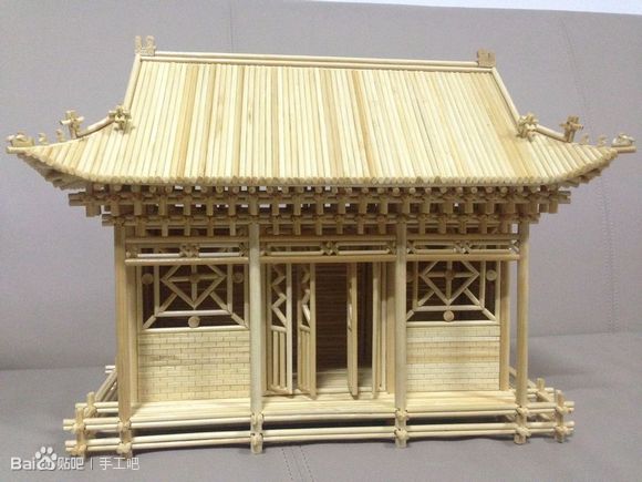 貼吧牛人曬竹簽扎刻藝術(shù) 吧友稱魯班再世