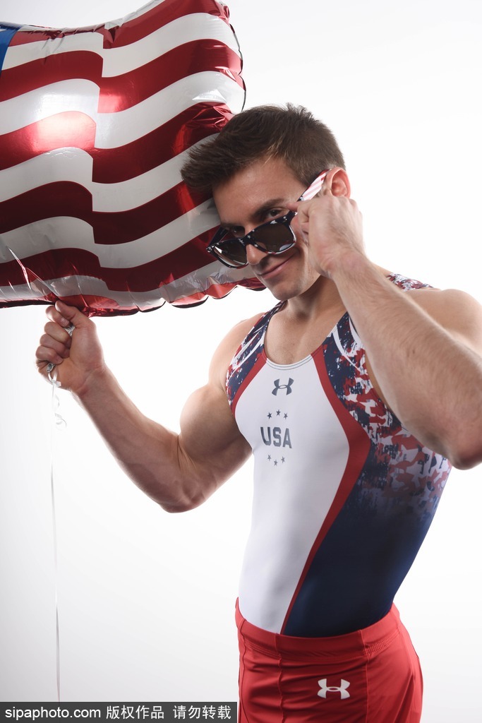 里約奧運(yùn)會(huì)前瞻：美國男子體操隊(duì)運(yùn)動(dòng)員媒體寫真