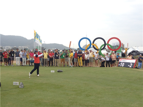 馮珊珊:摘銅雖略有遺憾 但“奧運效應(yīng)”對高爾夫意義重大