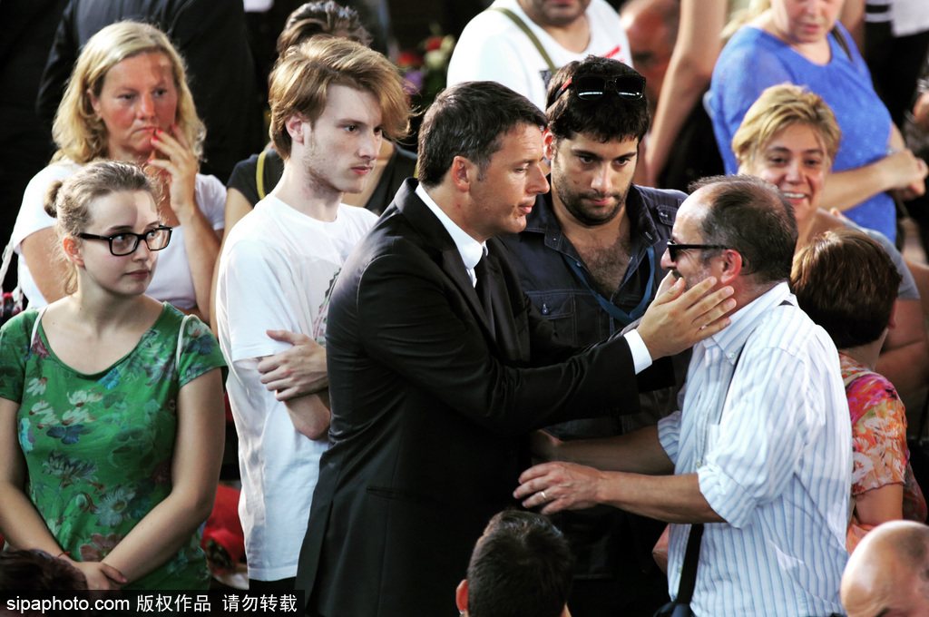 意大利舉辦國葬 悼念地震逝者