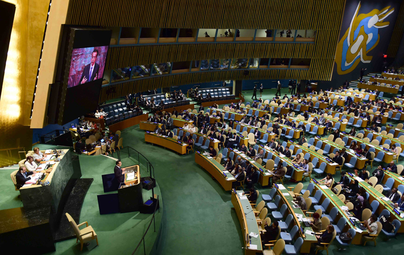 聯(lián)大“首秀”壓軸戲:李克強(qiáng)在聯(lián)大一般性辯論發(fā)表講話(huà)