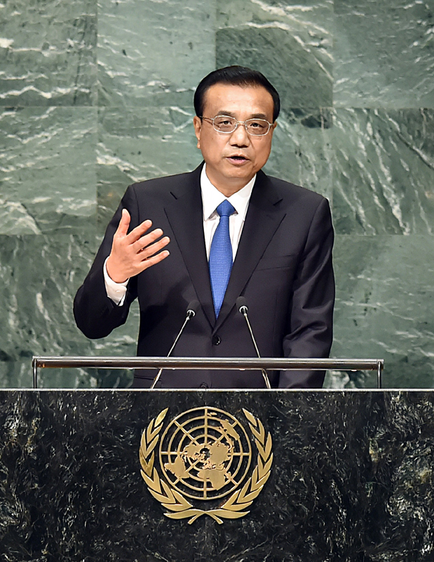 聯(lián)大“首秀”壓軸戲:李克強(qiáng)在聯(lián)大一般性辯論發(fā)表講話(huà)