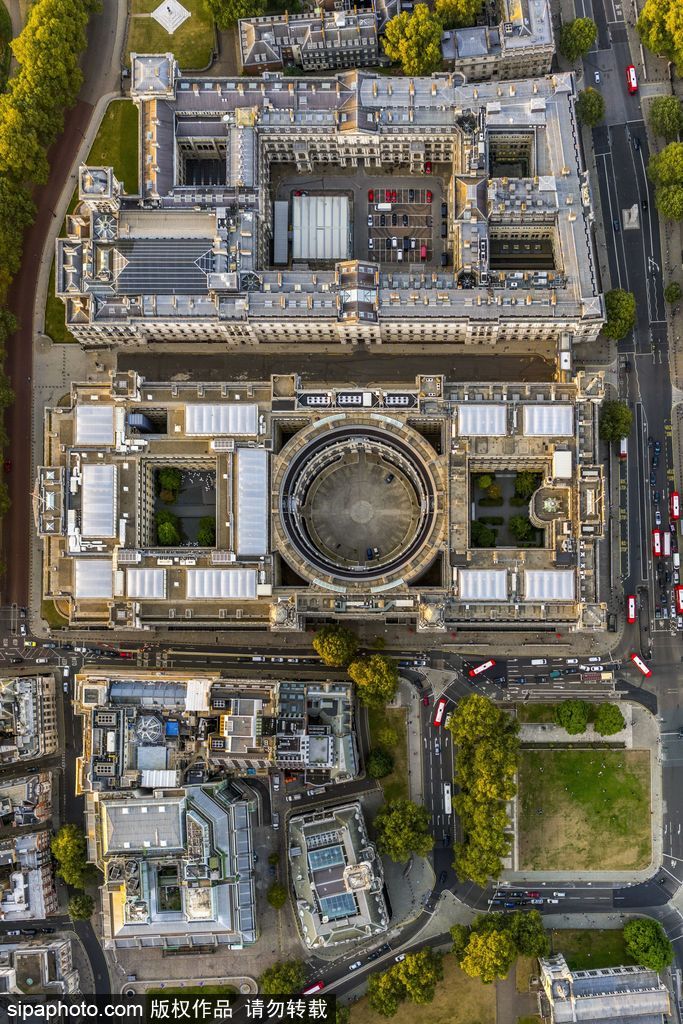 上帝視角下的倫敦 縱橫交錯現代與古典融合