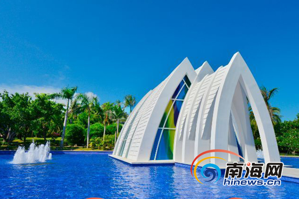 天涯海角婚拍基地引全國融媒體記者爭相留影