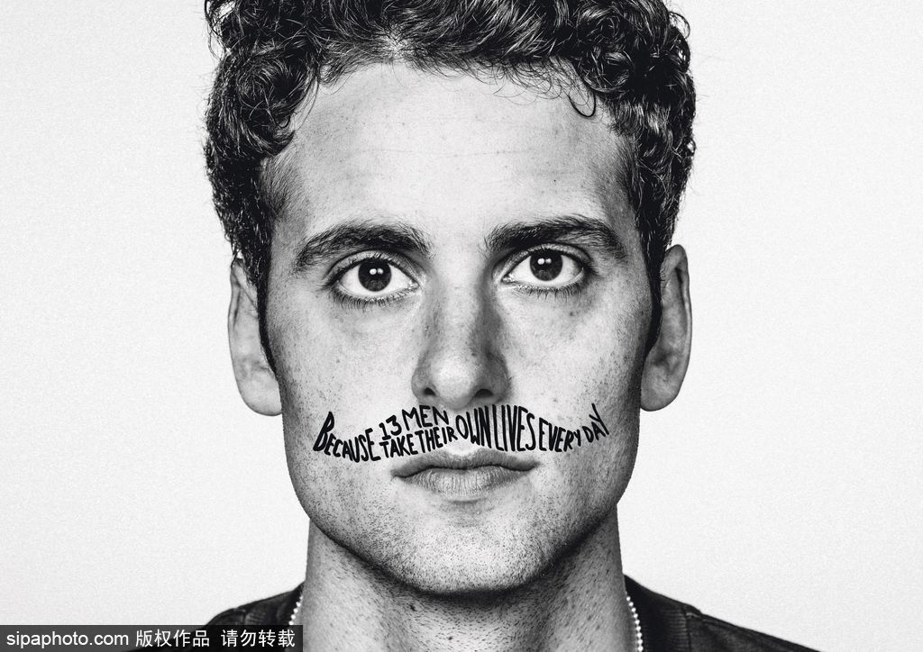 神奇的八字胡！英國(guó)慈善組織宣傳關(guān)愛男性健康