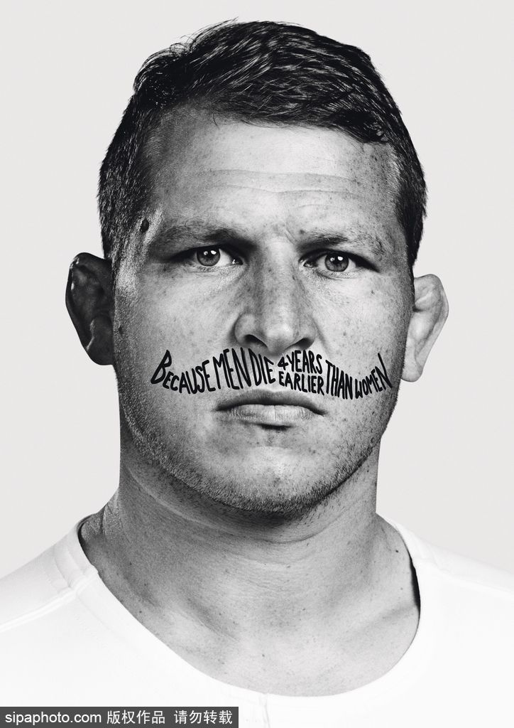 神奇的八字胡！英國慈善組織宣傳關愛男性健康