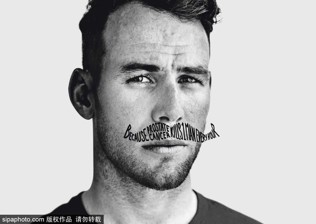 神奇的八字胡！英國慈善組織宣傳關愛男性健康