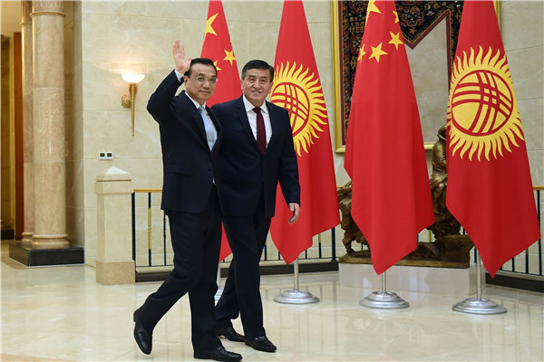 李克強：挖掘合作新增長點 促進中吉友好合作新發展