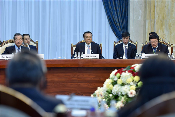 李克強：挖掘合作新增長點 促進中吉友好合作新發展