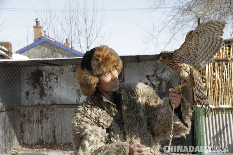 吉林烏拉滿族鷹獵習(xí)俗