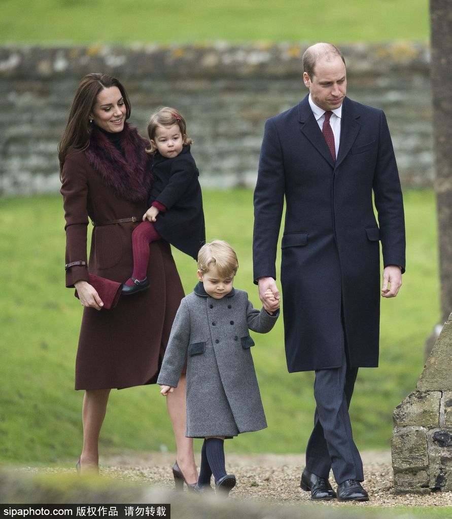 論抱娃我只服英國(guó)凱特王妃 王子公主萌態(tài)百出