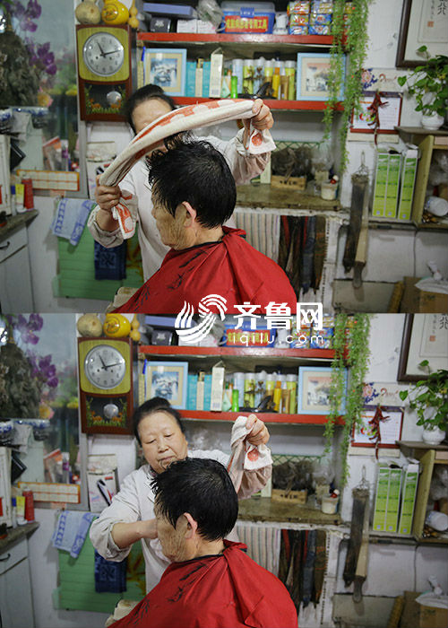 圖片故事：二月二“剃龍頭”：理發師堅守傳統技藝43年[組圖]