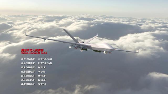 龍抬頭后震四海 中國翼龍Ⅱ成功首飛
