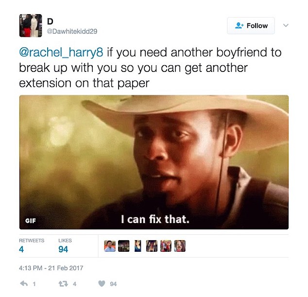 女大學生因失戀遲交作業 老師竟然這樣回復！（組圖）