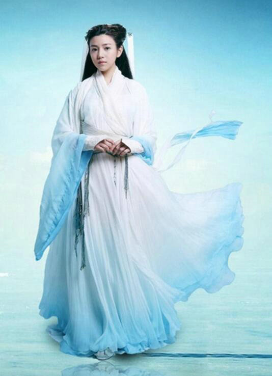 楊冪劉亦菲李若彤趙雅芝劉濤 女星白裙古裝照誰最“仙”