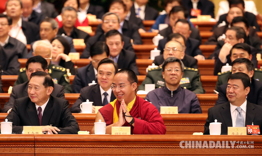 全國政協十二屆五次會議舉行第四次全體會議