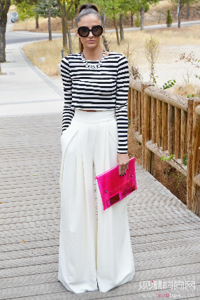 黑白配魅力無限，2017最潮就要這樣穿