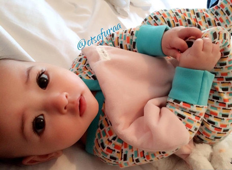 出生自帶美顏效果 瑞典寶寶網上走紅（組圖）