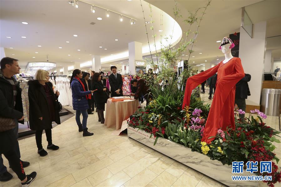 紐約梅西花展：花卉“嘉年華”（組圖）