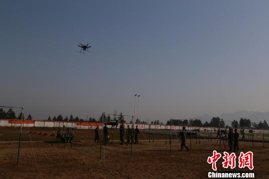 武警水電部隊(duì)大比武 動(dòng)用無(wú)人機(jī)實(shí)時(shí)監(jiān)控監(jiān)考