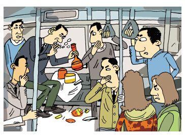 成都地鐵禁吃東西 車廂內(nèi)禁止躺臥 禁攜折疊自行車進站