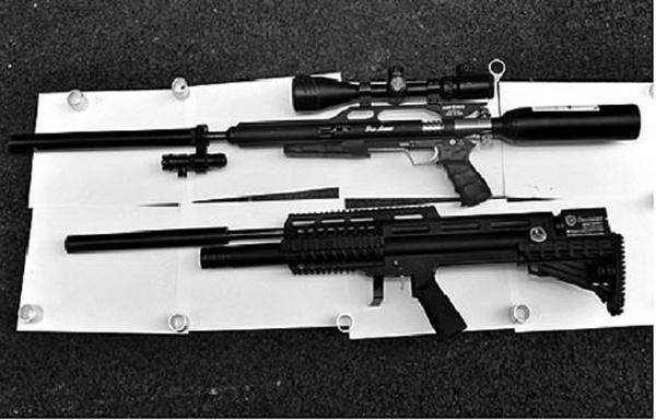 浙江破制售槍支案 繳獲氣槍槍支彈藥近3噸(圖)