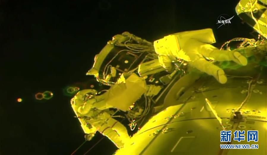 美國(guó)宇航員打破女性太空行走次數(shù)紀(jì)錄