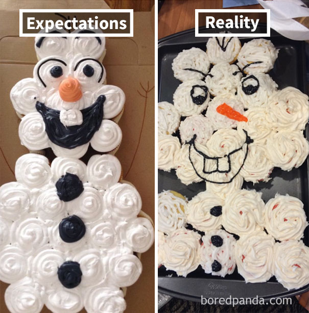 理想VS現(xiàn)實(shí)：這不是我想要的蛋糕！