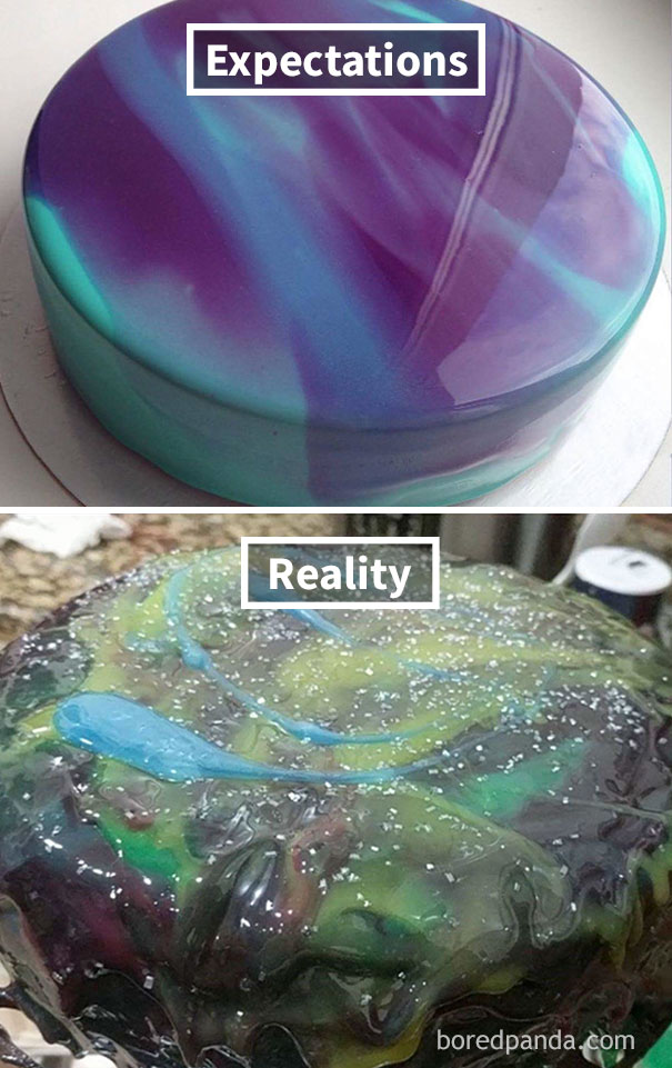 理想VS現實：這不是我想要的蛋糕！